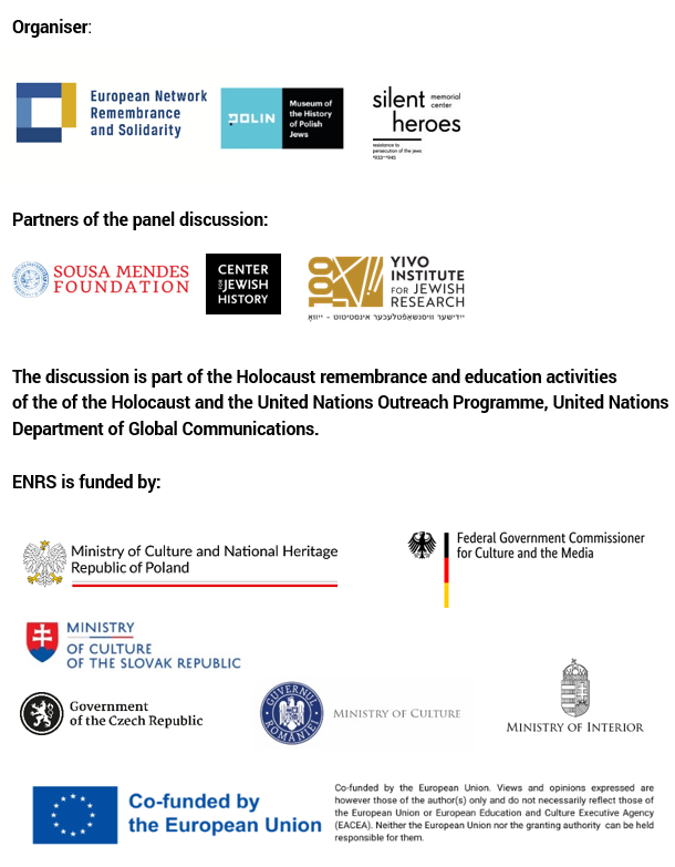 Logos of the organizers, partners and institutions financing the project.
